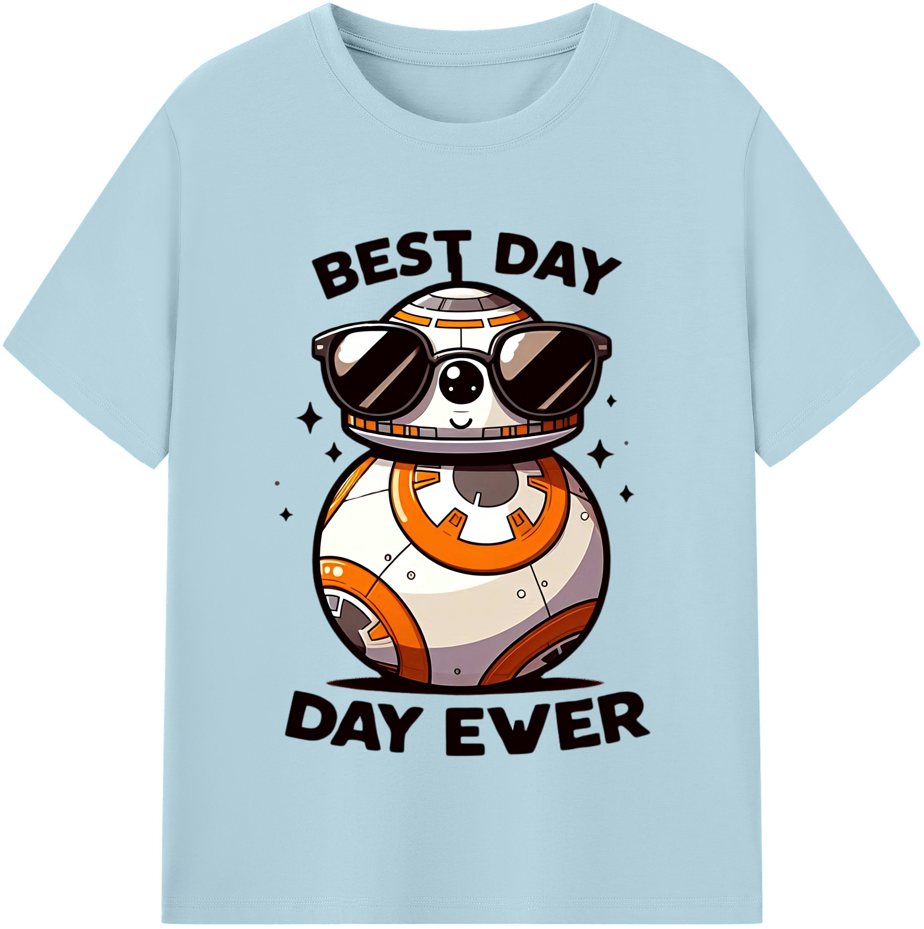 （画像用） スター・ウォーズ Star Wars 綿100％半袖Tシャツ（フロントプリント）